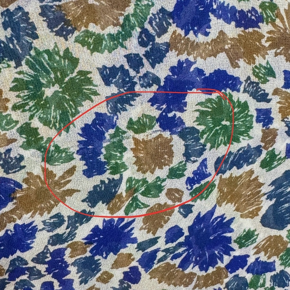 Poupette St Barth Floral Silk Chiffon Dress Ilona Wrap Maxi Blue Womens SZ Small - Picture 15 of 16